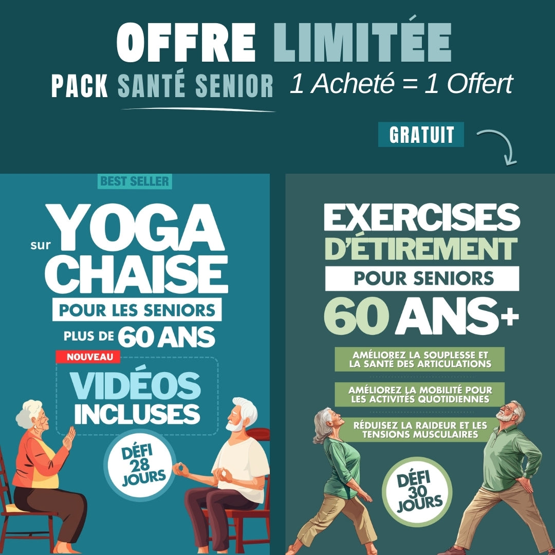 Pack Santé Seniors - 2 Guides (E-Book)